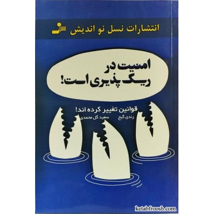 کتاب امنیت در ریسک پذیری است