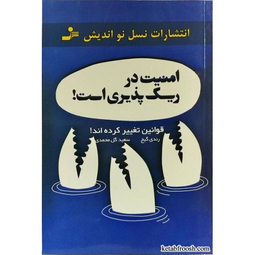 کتاب امنیت در ریسک پذیری است