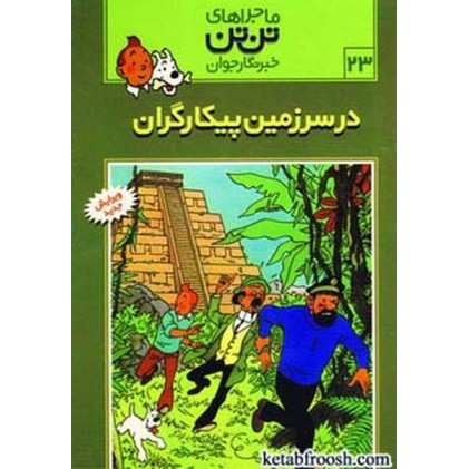 کتاب ماجراهای تن تن خبرنگار جوان 23:در سرزمین پیکارگران