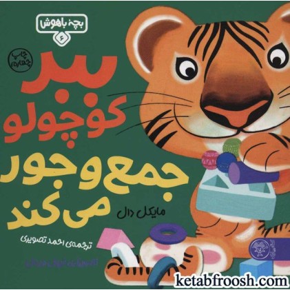 کتاب بچه باهوش 6 : ببر کوچولو جمع و جور می کند